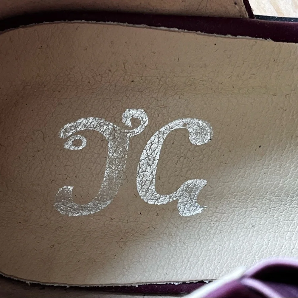 Journee Collection | Maroon Elina Strappy Flat Shoes, Women’s Size 8